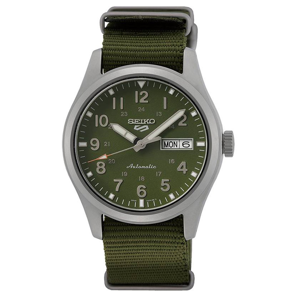 Montre Seiko Sport 5 automatique nato kaki