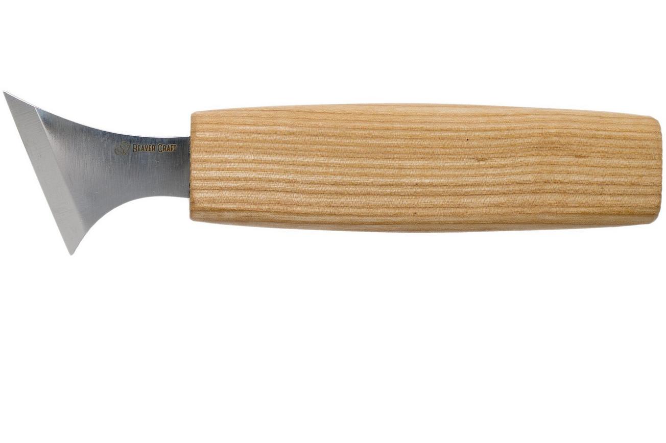 BeaverCraft Geometric Carving Knife C10, houtsnijmes voor geometrisch houtsnijden