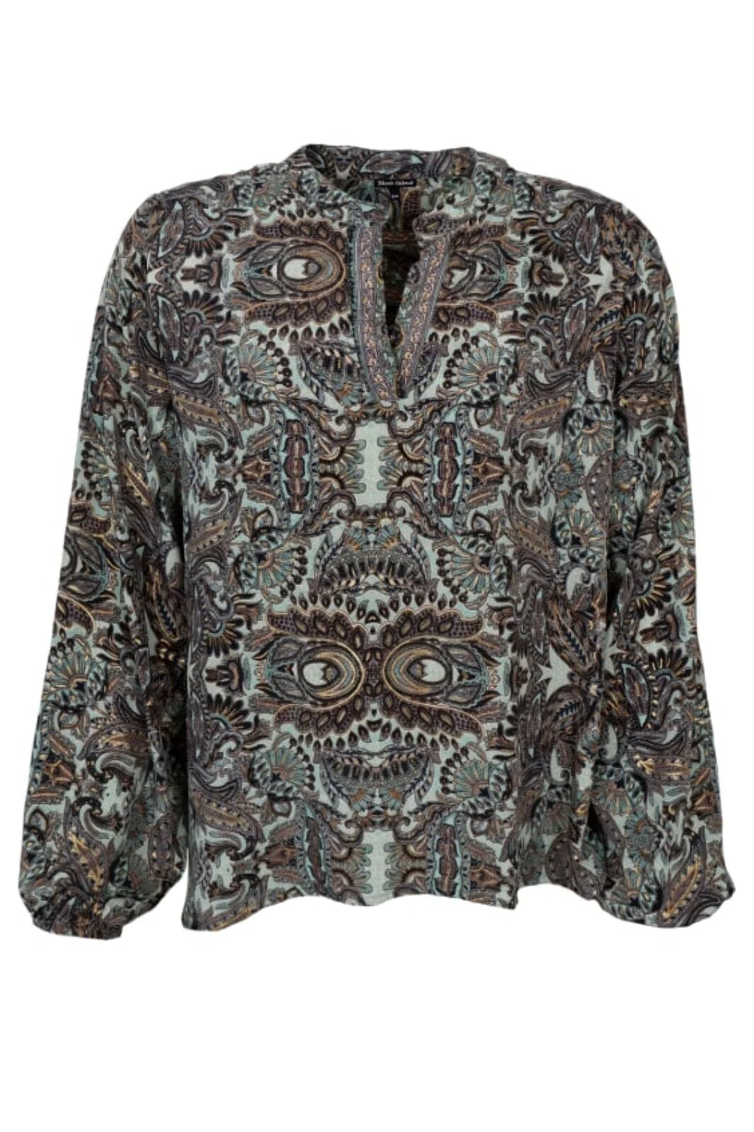 Black Colour Bcluna Blouse ice green