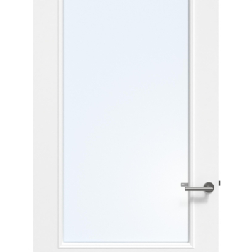Arne & Bodil binnendeur ABT103 blank glas - wit afgelakt