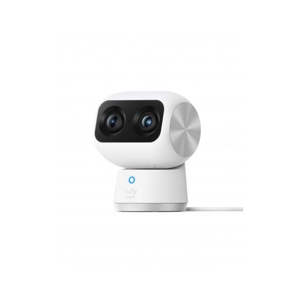 Eufy IndoorCam S350 Câmera de Segurança PTZ 4K com Lente Dupla