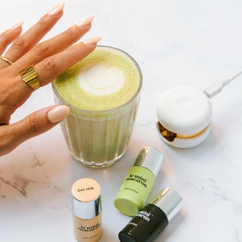 Le Mini Macaron Gel Polish 8,5 ml - Oat Milk