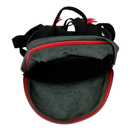 Depesche Dino World Rucksack, grau