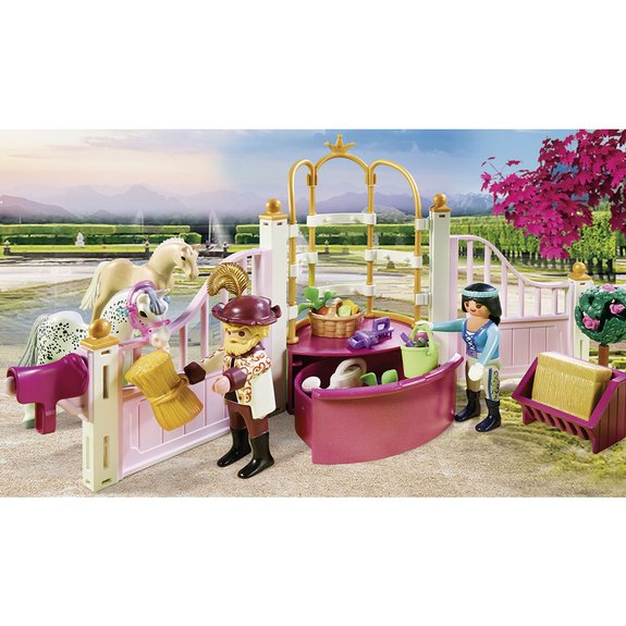 Princesse avec chevaux et instructeur Playmobil Princess 70450