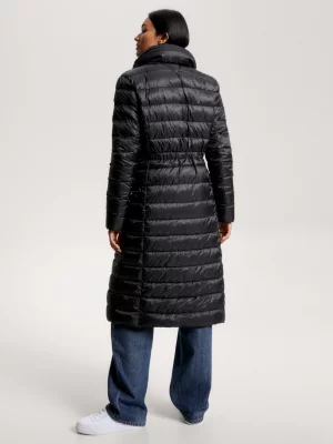 Casaco Maxi Acolchoado Global Stripe Reciclado
