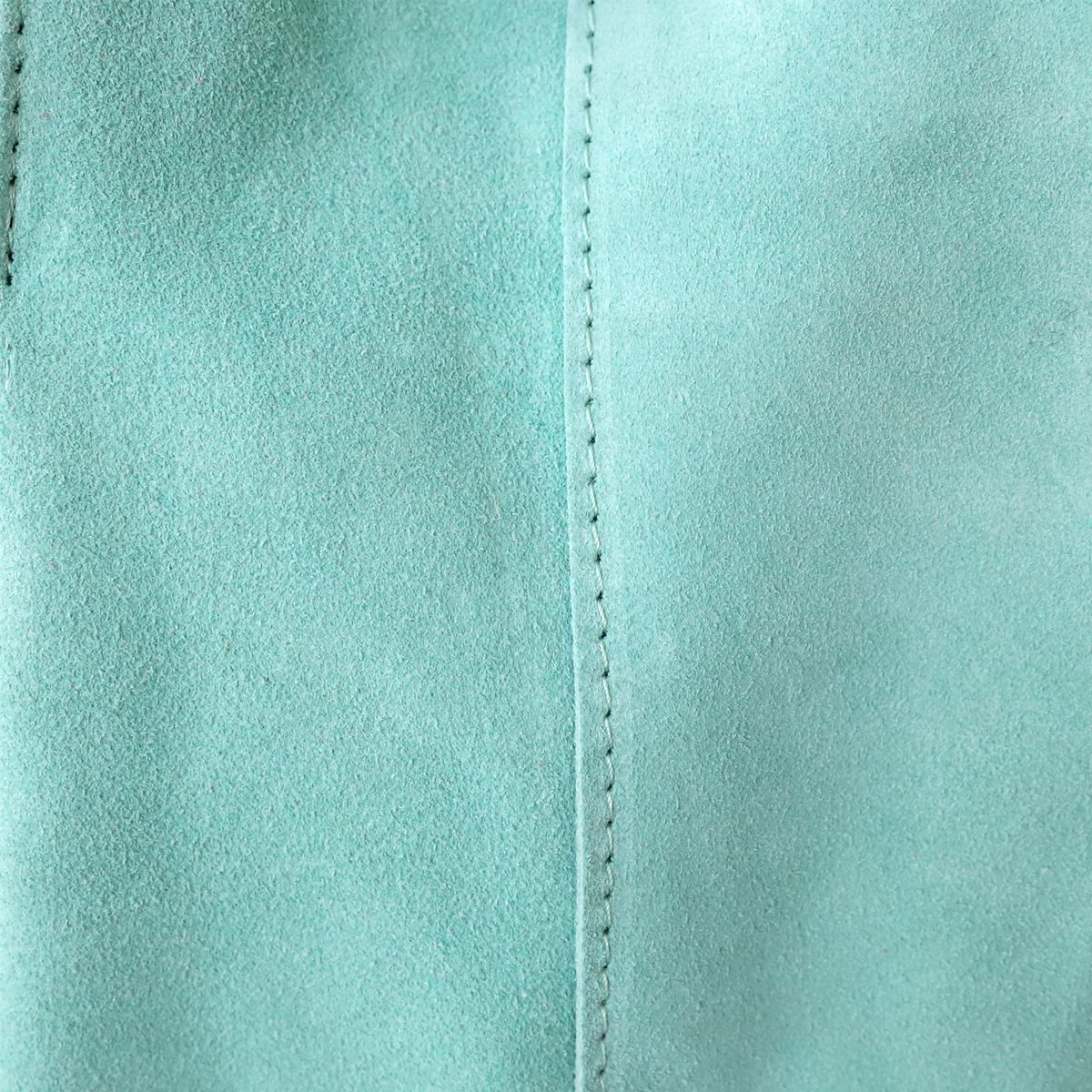 Sac tote bag cuir turquoise Maison Suzanne