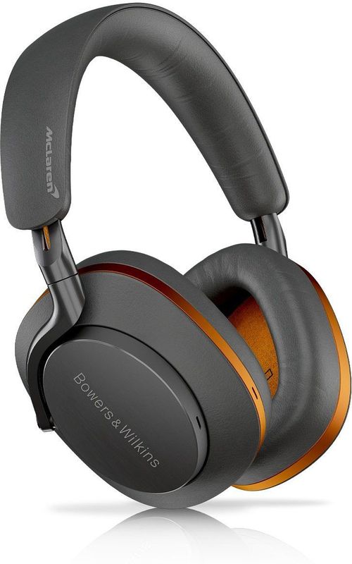 Bowers & Wilkins - Px8 McLaren Edition - Draadloze Over-Ear Hoofdtelefoon - Galvanisch Grijs & Papaya-Oranje