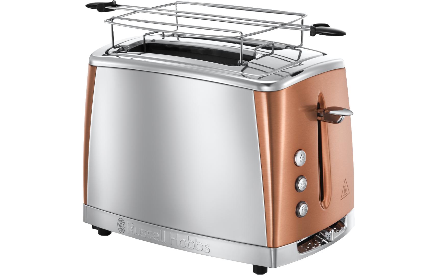 Toaster Luna Copper SilberKlassischer Toaster, Silber