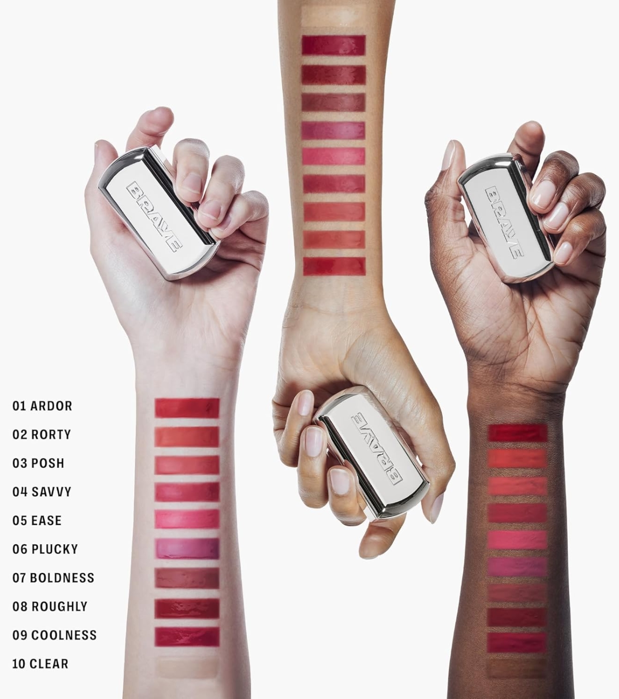Braye - Bálsamo para Lábios e Bochechas Lipsleek - 08: Roughly