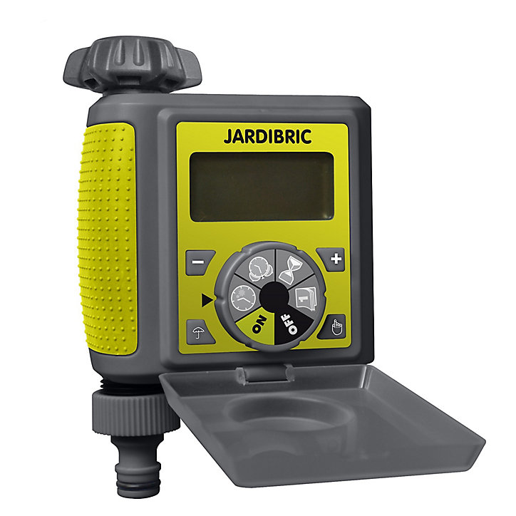 Programmateur d'arrosage digital 1 voie Jardibric PNRAD