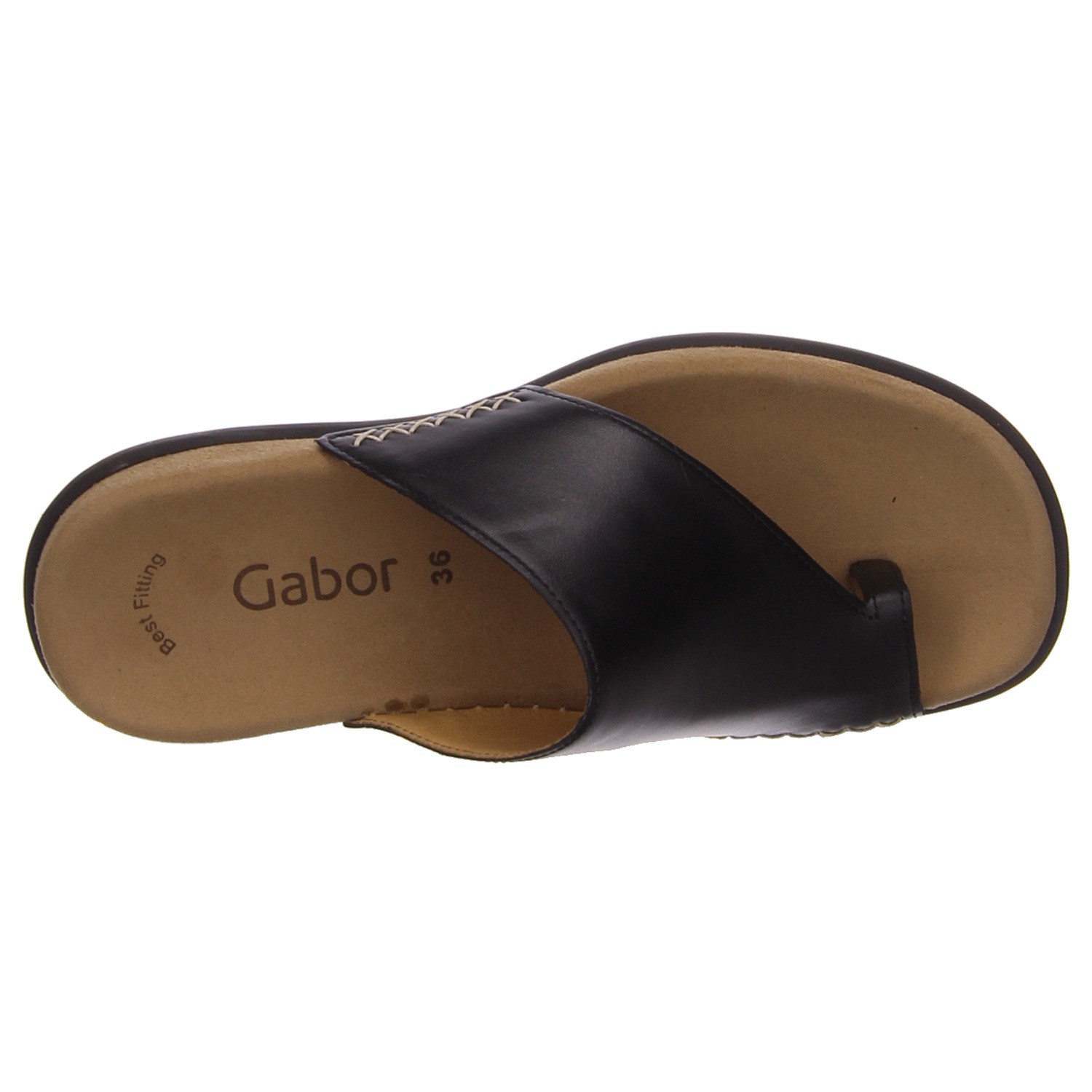 Gabor Pantolette schwarz schwarz