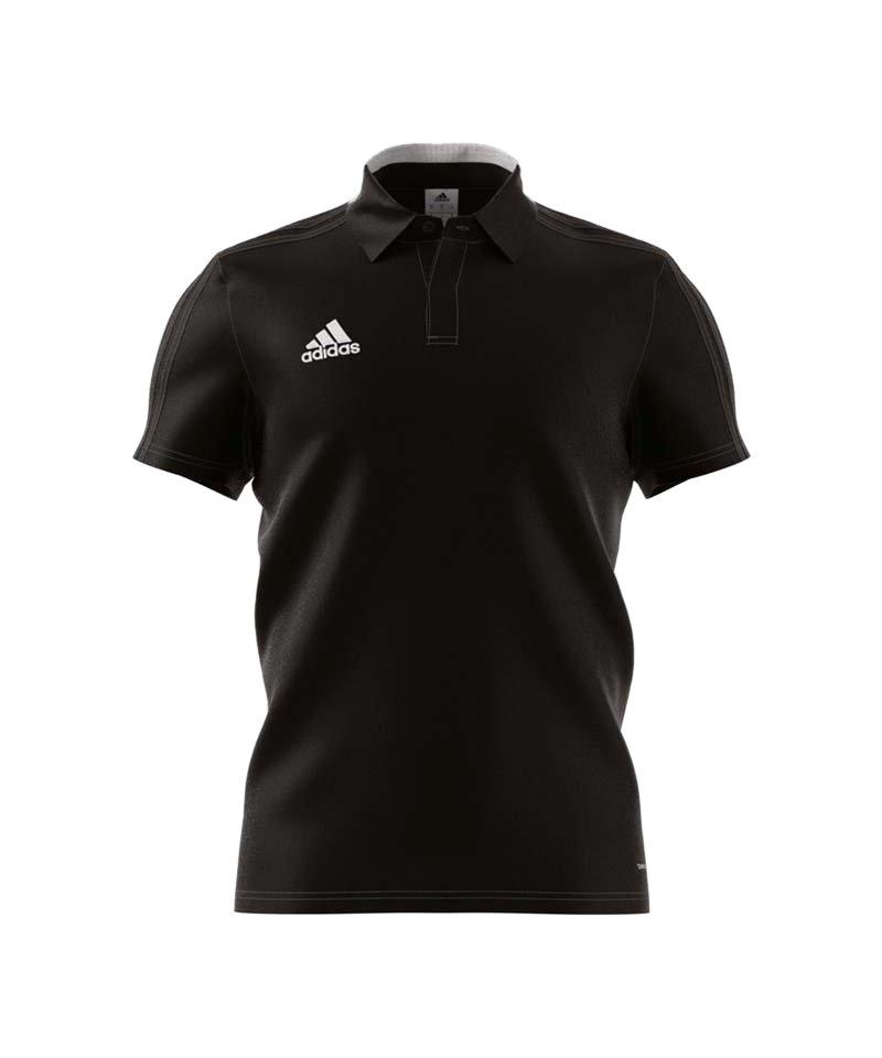 adidas Condivo 18 Cotton Poloshirt Schwarz Weiss