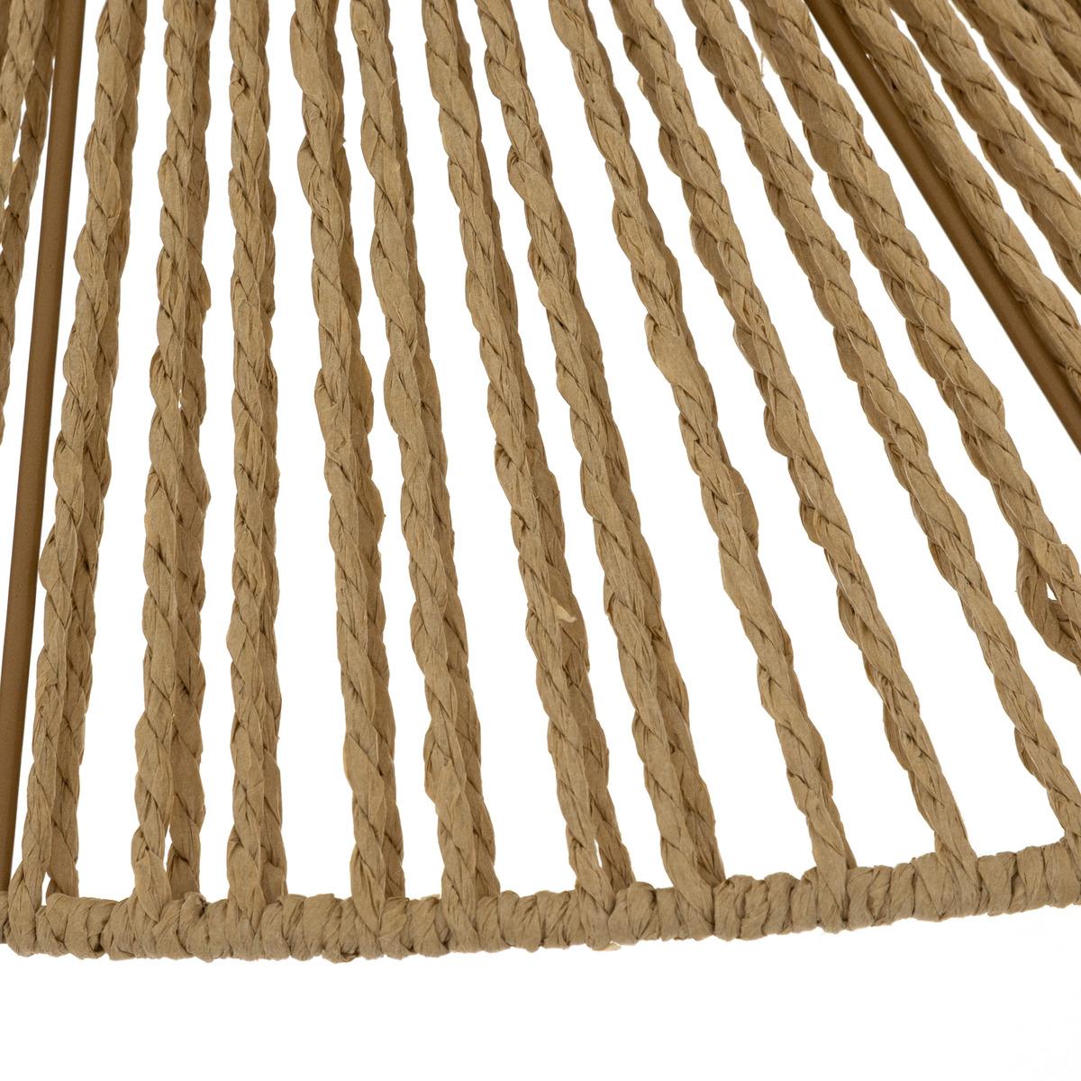 SUSPENSION CORDE MYHA NATUREL D.58CM