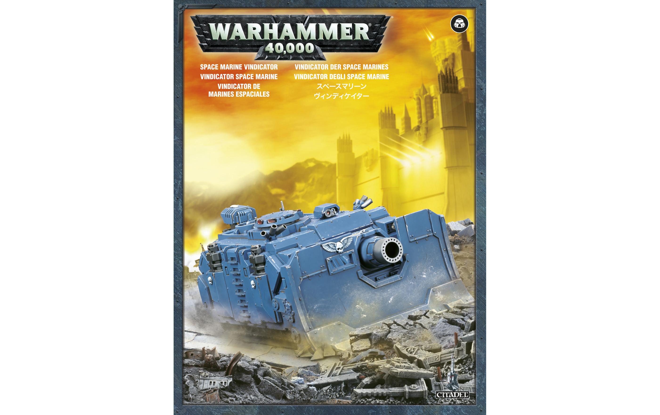 Warhammer 40.000 Space Marine VindicatorBausatz