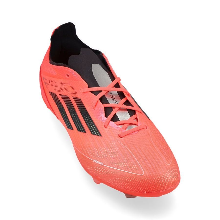 adidas F50 Pro FG Vivid Horizon - Turbo/Aurora Black/Argenté Enfant