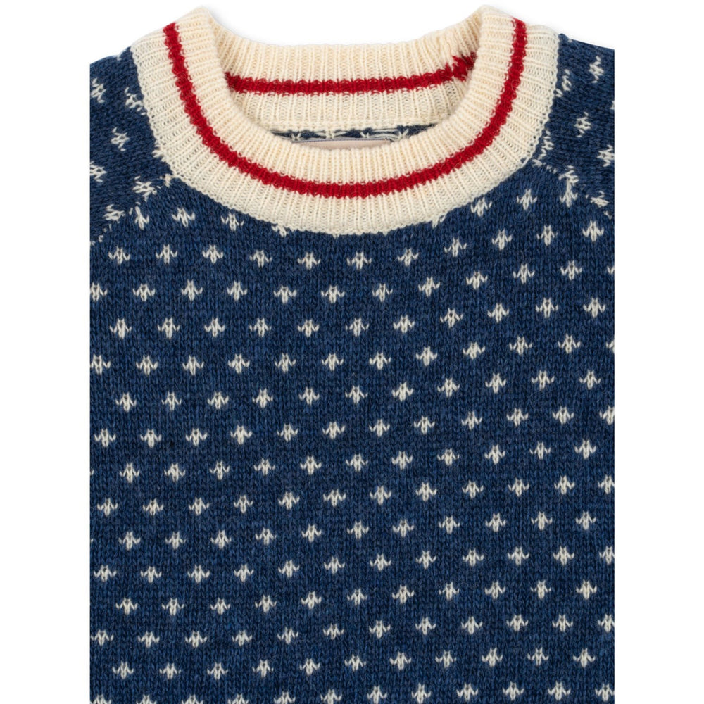 Køb Konges Sløjd Blue Billi Strik Sweater