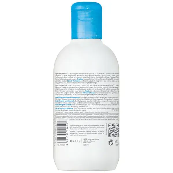 Leite de Limpeza Hidratante Bioderma Hydrabio para Pele Desidratada 250ml