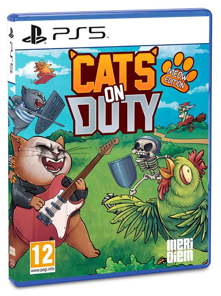 Cats on Duty (Meow Edition)- PlayStation 5