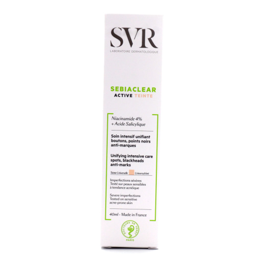 Soin intensif unifiant Sebiaclear Active Teinté SVR