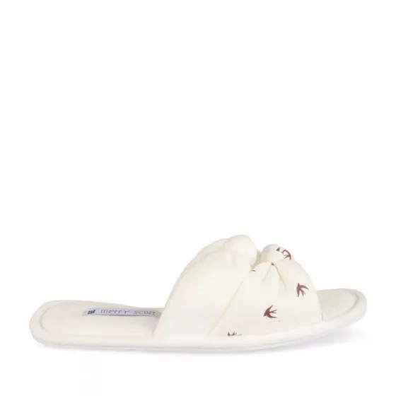 Chaussons BLANC MERRY SCOTT
