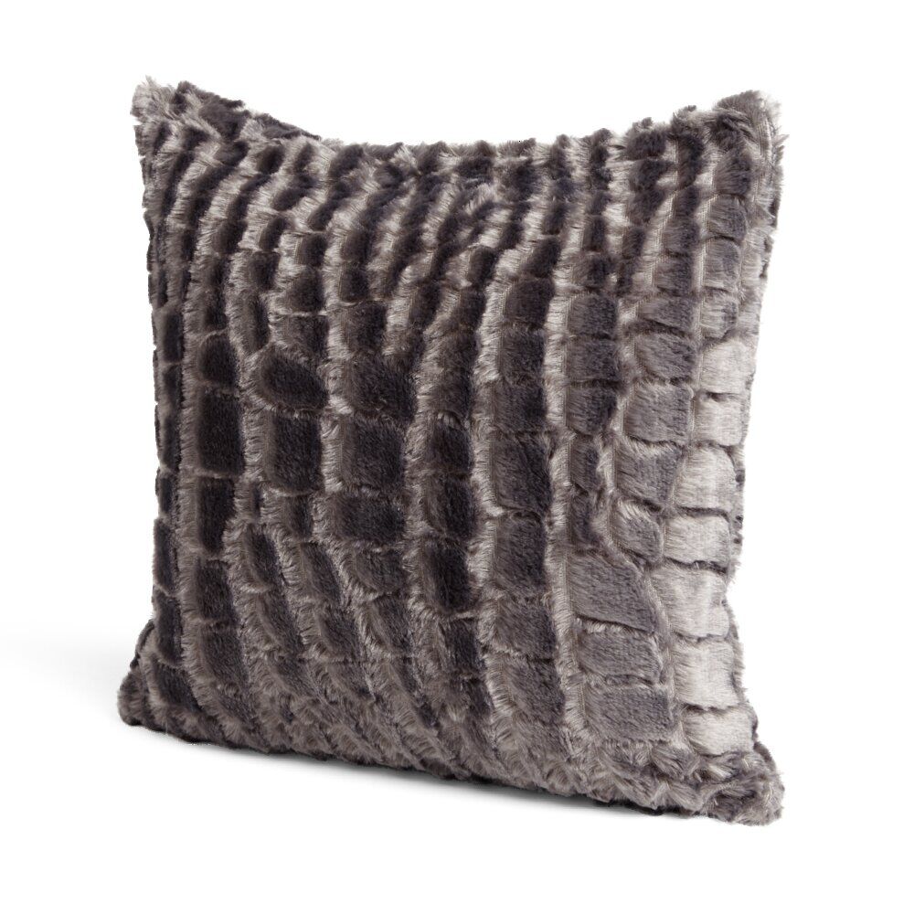 Housse de coussin gaufré 40x40cm polyester 280g/m² - 3 coloris