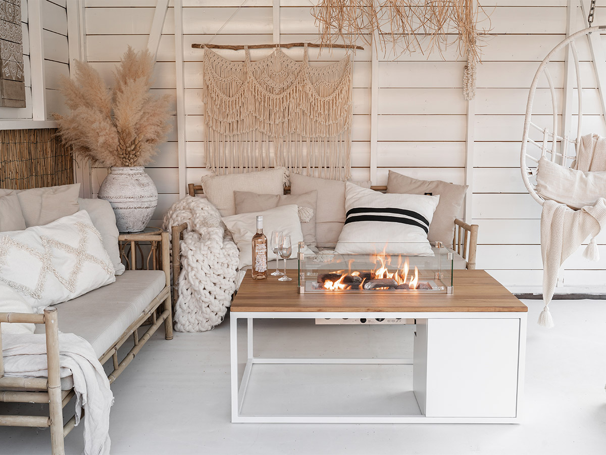 Cosi Fires Cosiloft 100 vuurtafel - White / Grey