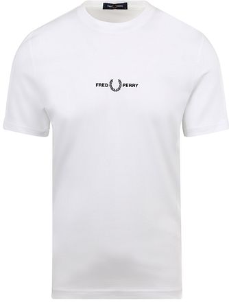 Fred Perry T-Shirt M4580 Wit M4580-100 kopen