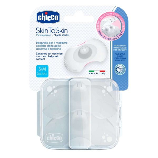 Chicco Skin to Skin Protetor Mamilo S/M 2 Unidades