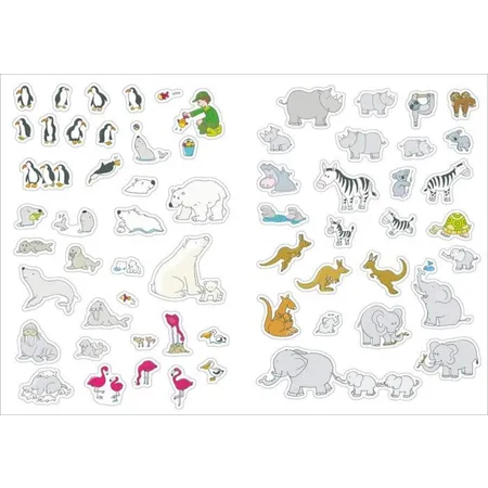 Tessloff Großes Sticker Buch Zoo