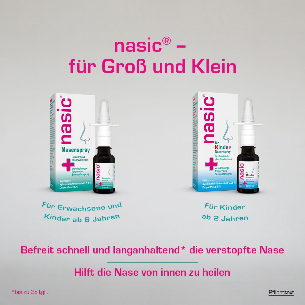 nasic® Nasenspray Set