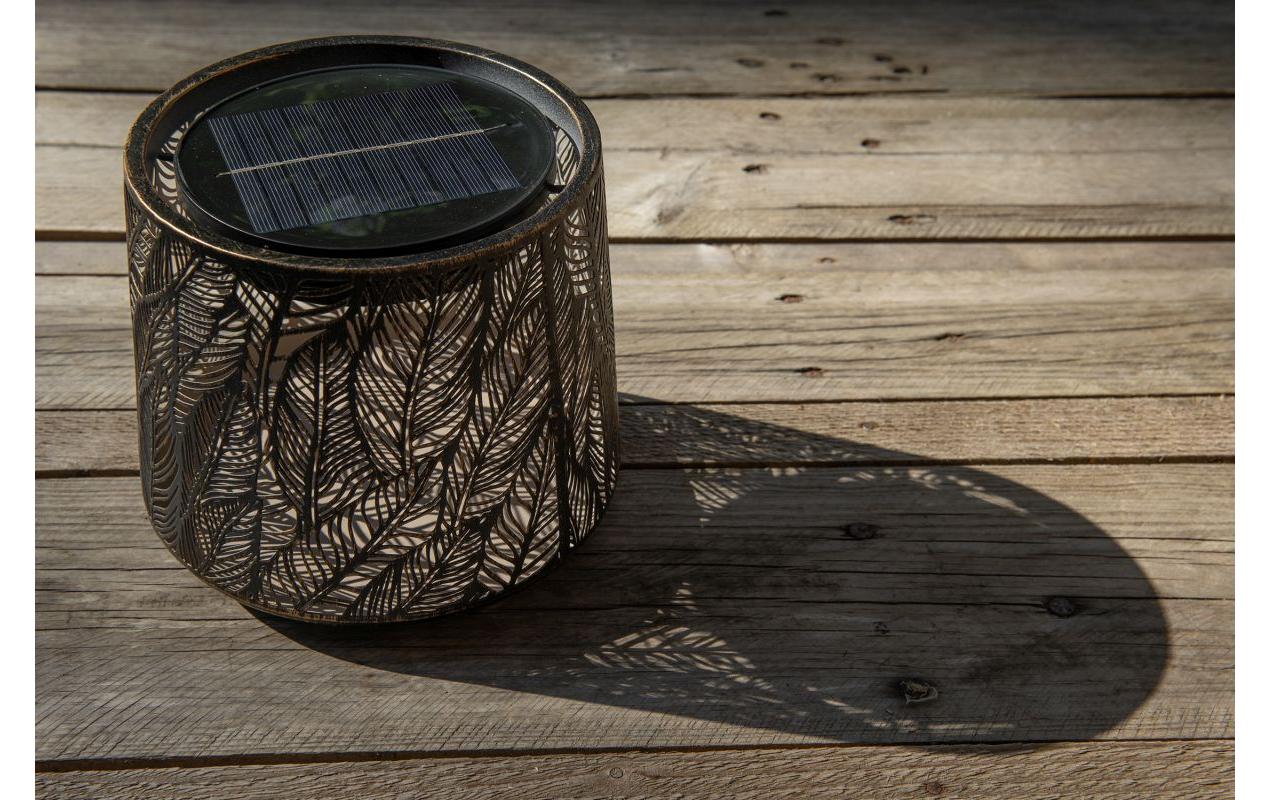 Laterne Solar Antic Mini Sombra SchwarzDekorative Solarleuchte
