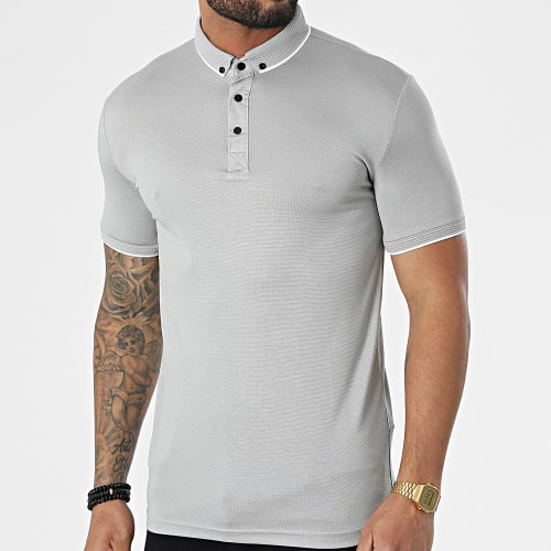 Polo A Manches Courtes 1723 Gris