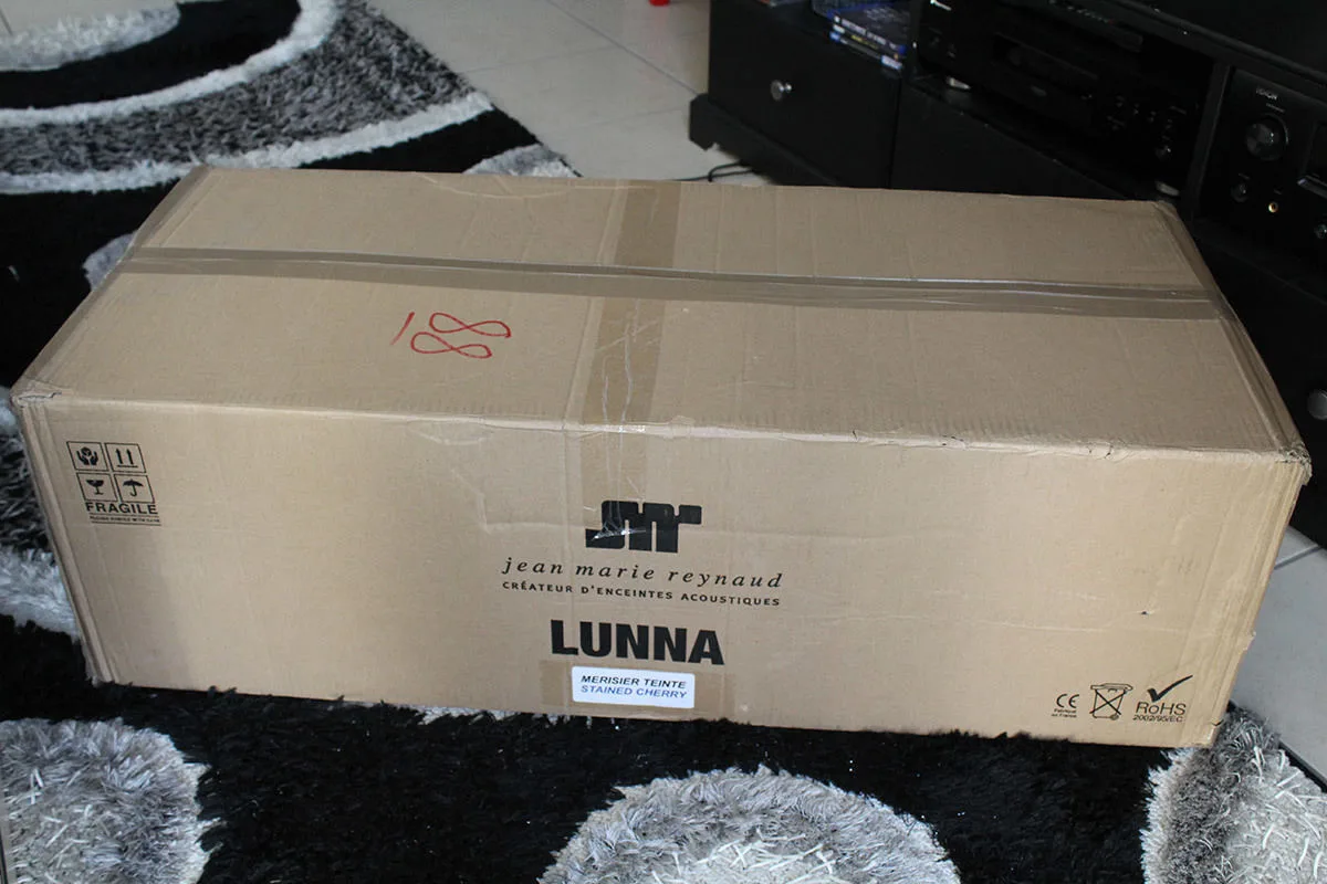 JMR Lunna Aniégré Teinté (la paire) Enceintes colonne