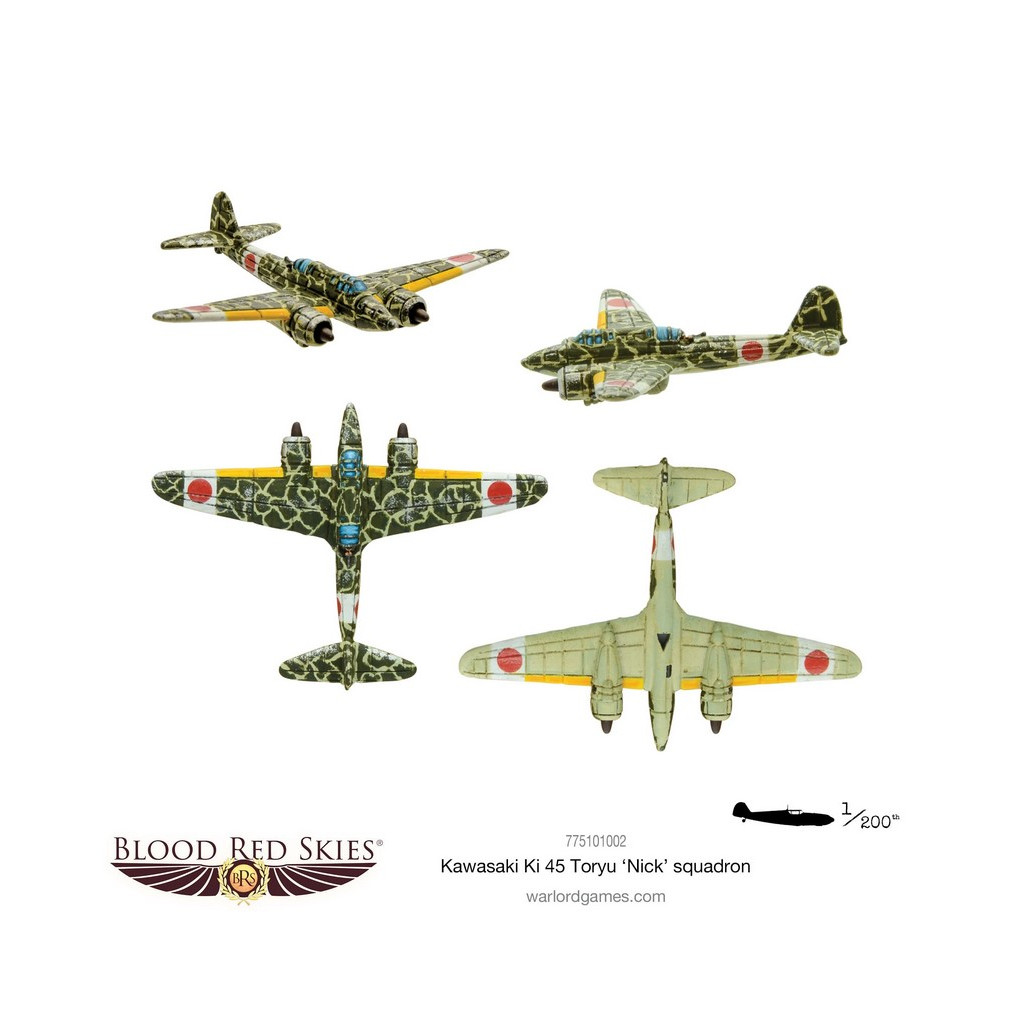 Blood Red Skies - Kawasaki Ki-45 Toryu 'Nick' Squadron
