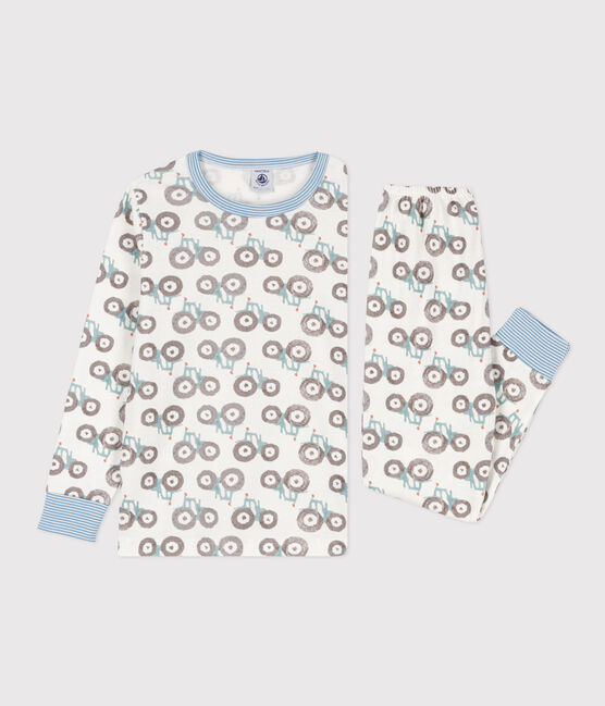 Pyjama tracteur en coton enfant