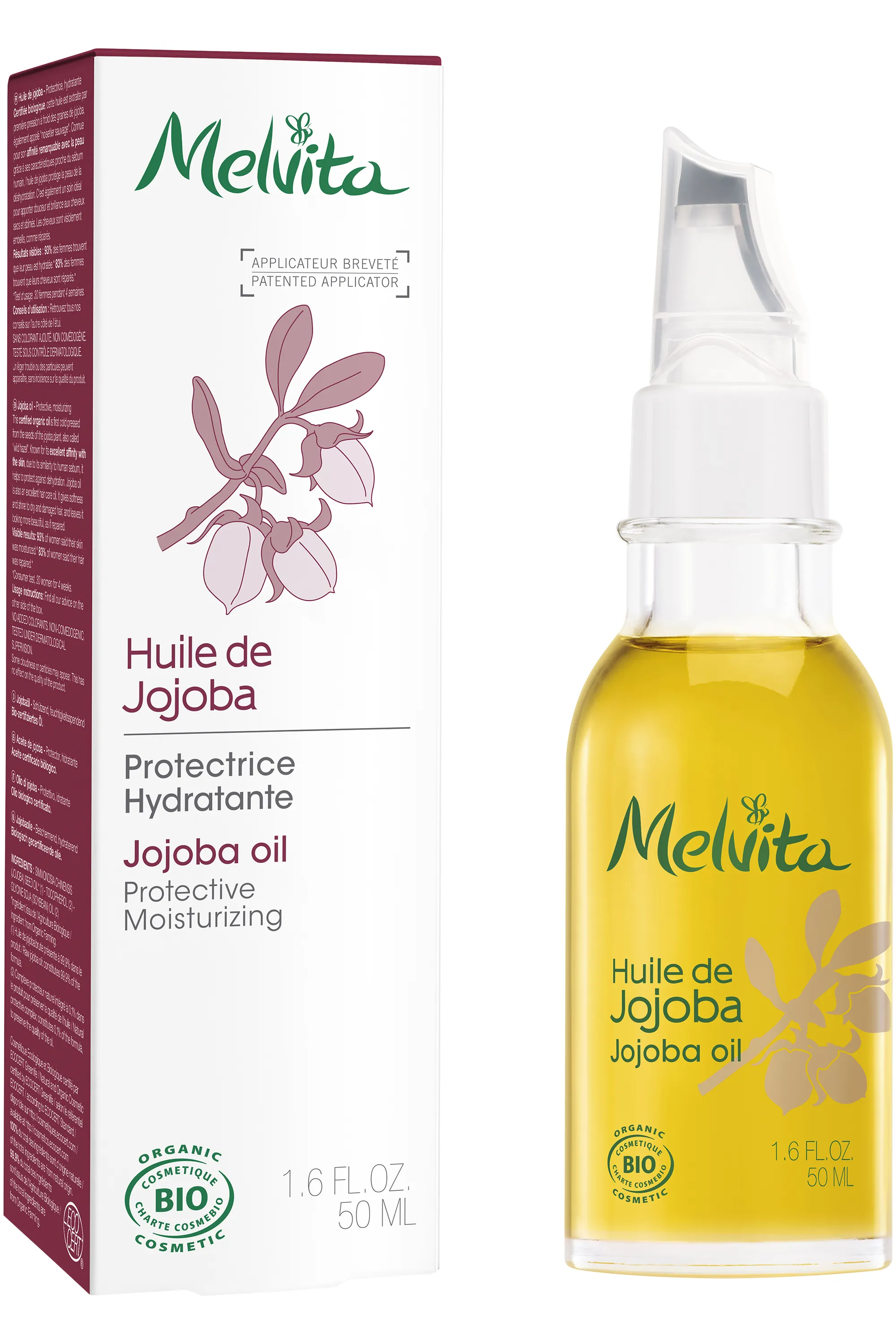 Melvita Huile de Jojoba-50 ml