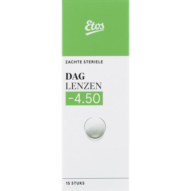 Etos Zachte Daglenzen -4,50 15 stuks