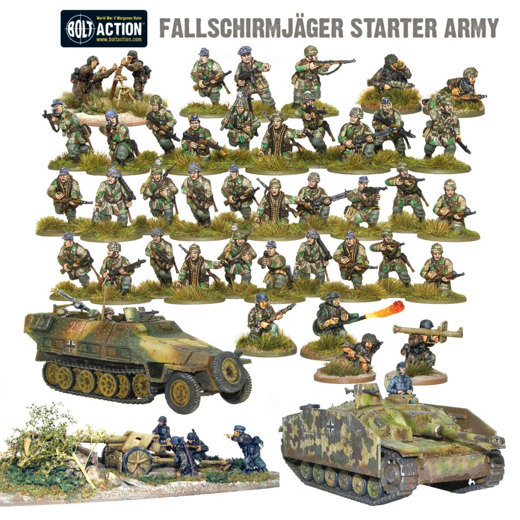 Bolt Action - Fallschirmjager Starter Set