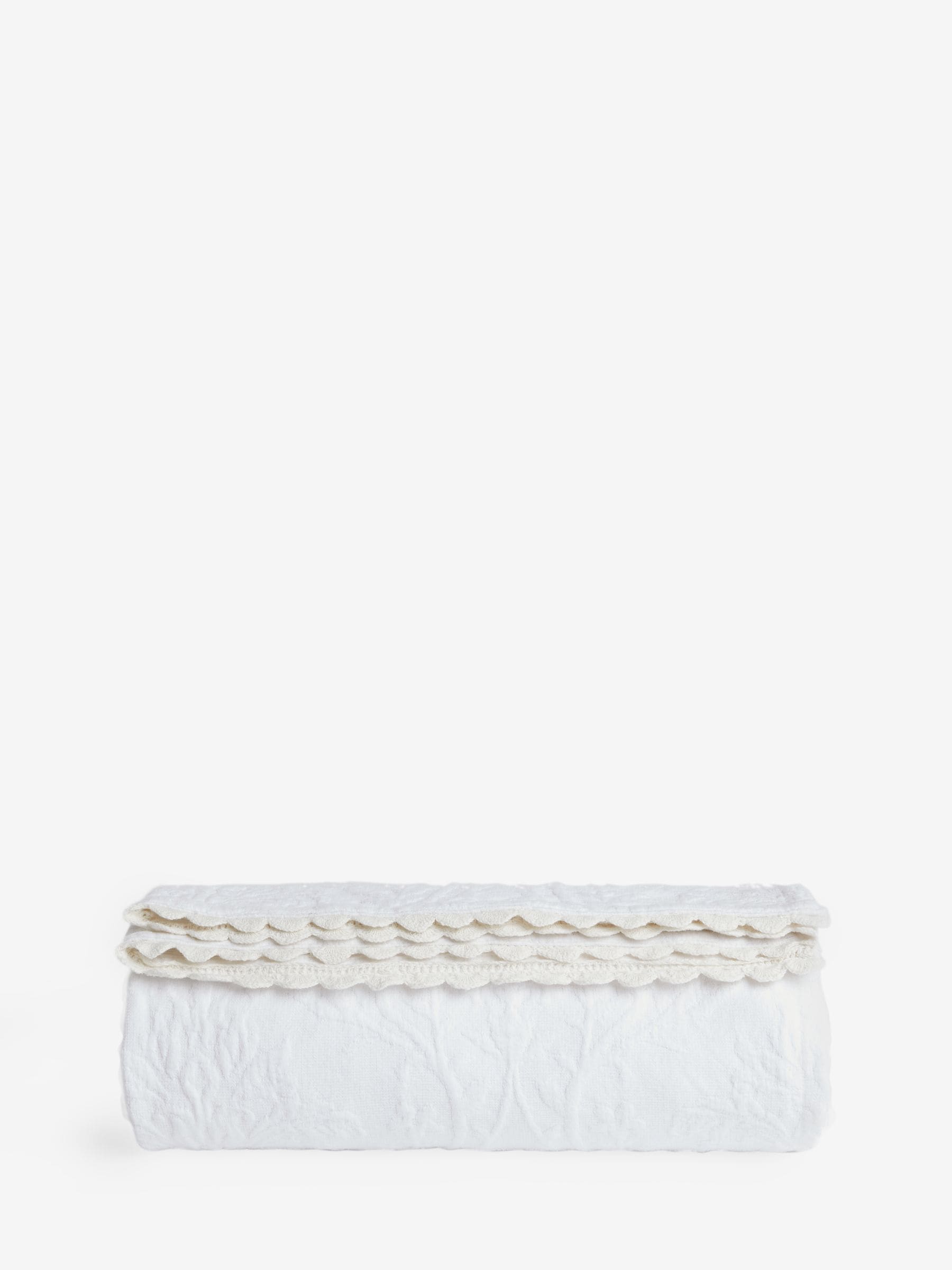 Shabby Chic by Rachel Ashwell® Textured Floral Matelasse Throw