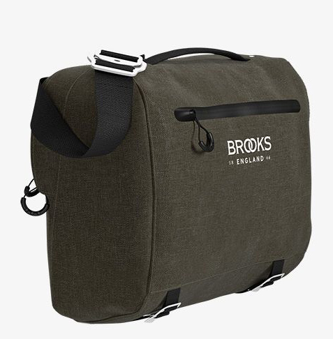 Brooks Scape Styrtaske med KlickFix Mud Green 10 Liter