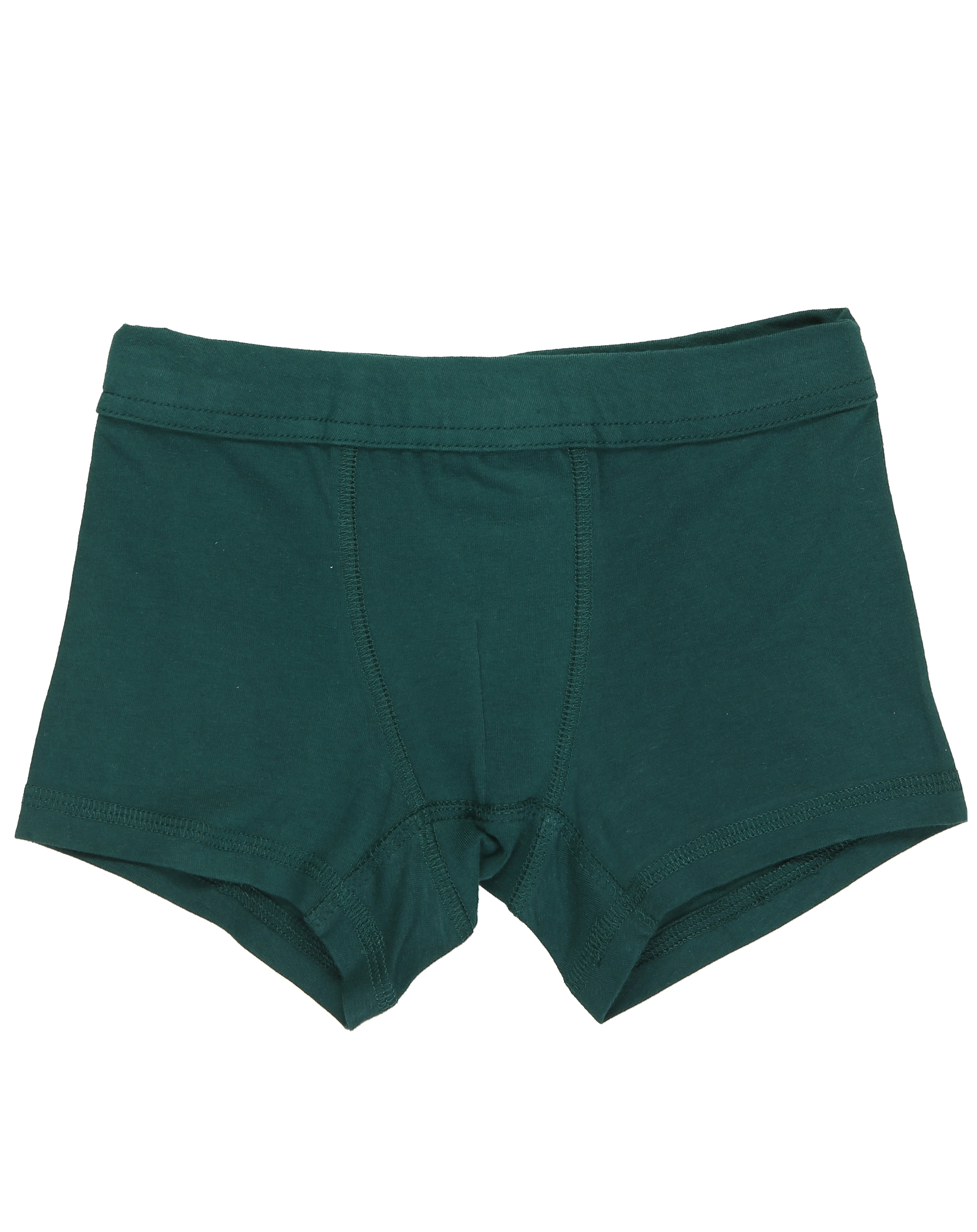 Boxershorts EASY 3er-Pack in weiß/dunkelgrün