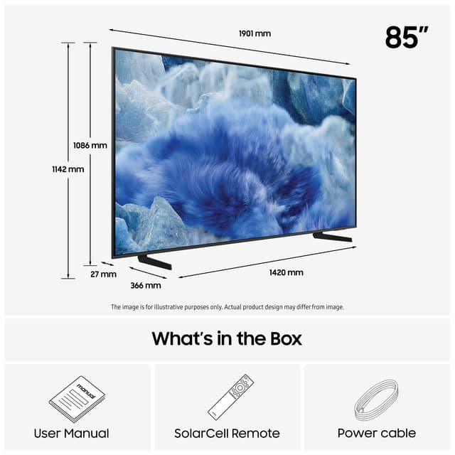 Samsung 85” Q8F 4K QLED Smart TV (2025)