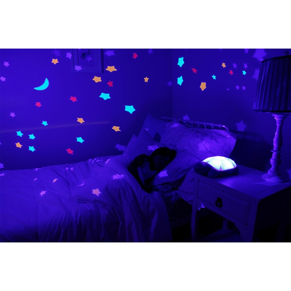 Twinkling Twilight Turtle Natlampe Pink