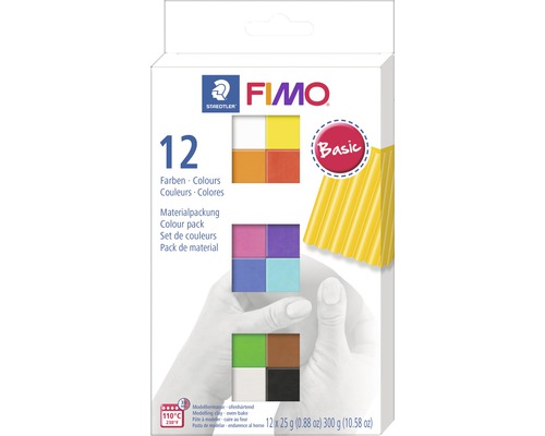 Boetseerklei Fimo Soft Color Pack 12x 25 g