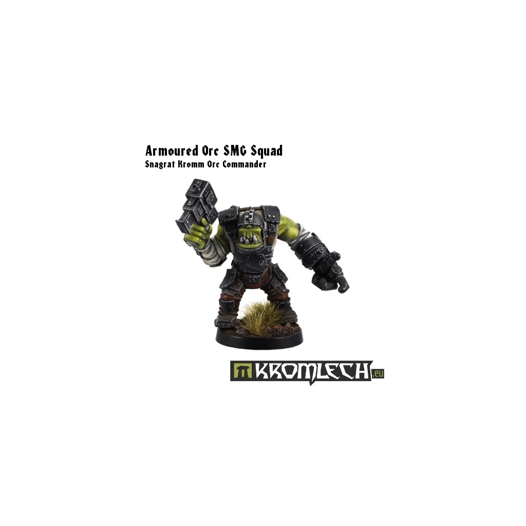 Armoured Orc SMG Squad