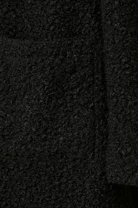 Kurzmantel, Straight Fit, Bouclé, Revers, Langarm