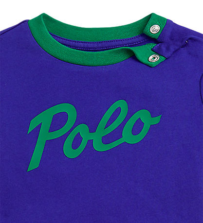 Polo Ralph Lauren T-Shirt/Sweatshorts - Classics - Blau/Grün