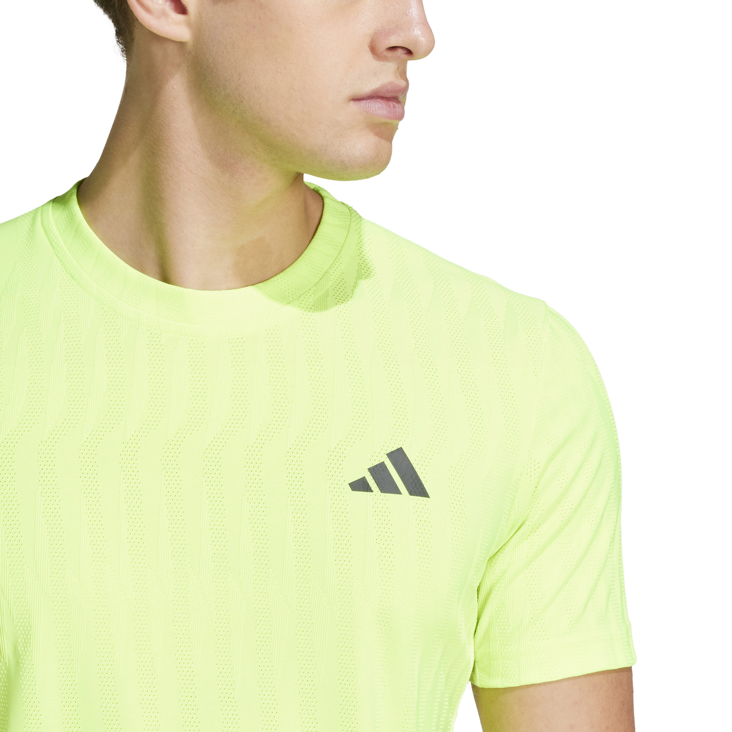 adidas Freelift T-shirt Hommes - Vert Fluo