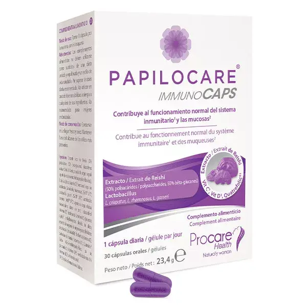 Procare Health Papilocare Immunocaps 30 cápsulas