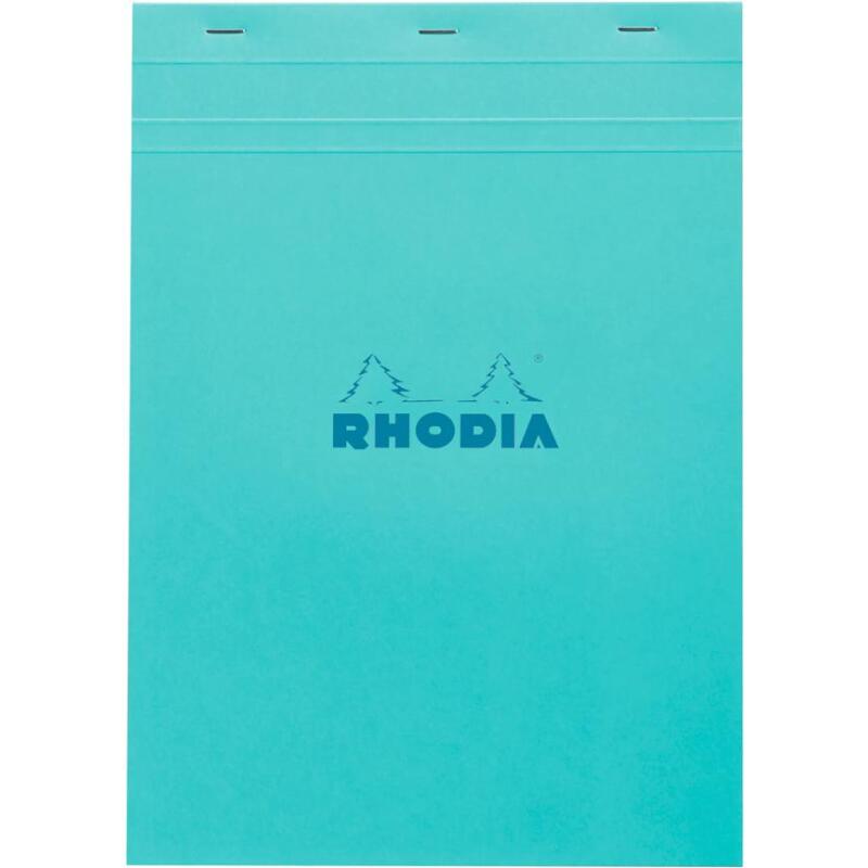 Rhodia bloc agrafé COULEURS N°18 5/5 80 feuillets microperforés, couvertures assorties - Assortis